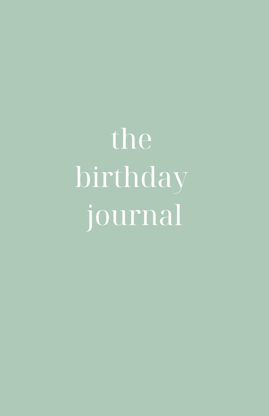 The Birthday Journal